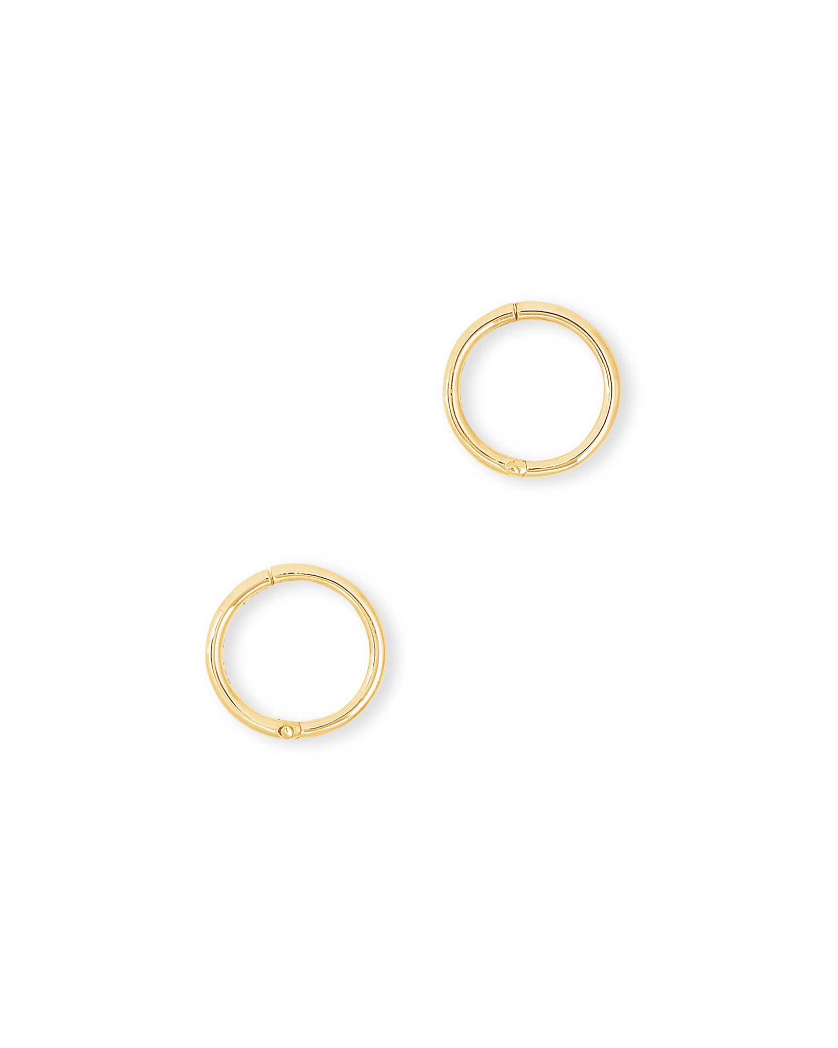 Kendra Scott Keeley 10mm Huggie Hoop Earrings in 18k Gold Vermeil