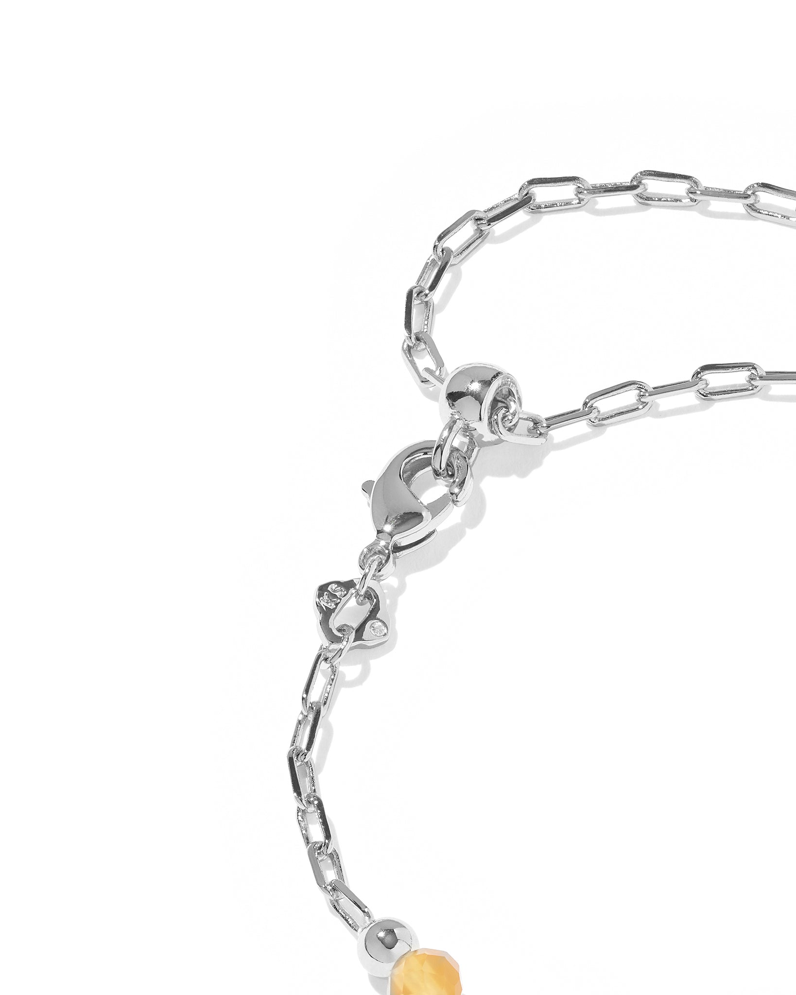 Kendra Scott Lacey Delicate Chain Bracelet in Multi Mix and Rhodium Plated