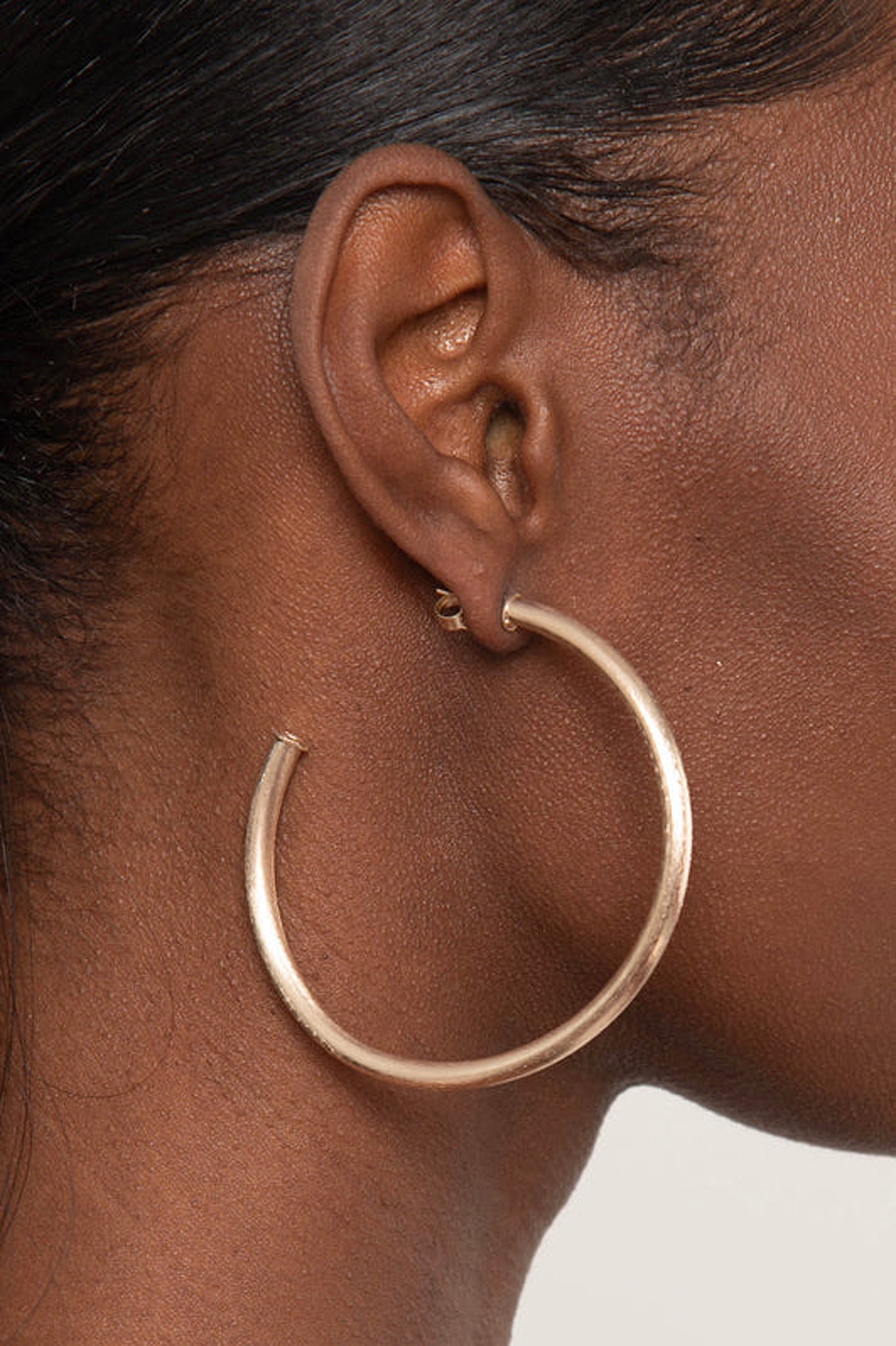 Sheila Fajl Everybody's Favorite Hoop Earrings in 18k Champagne Plated