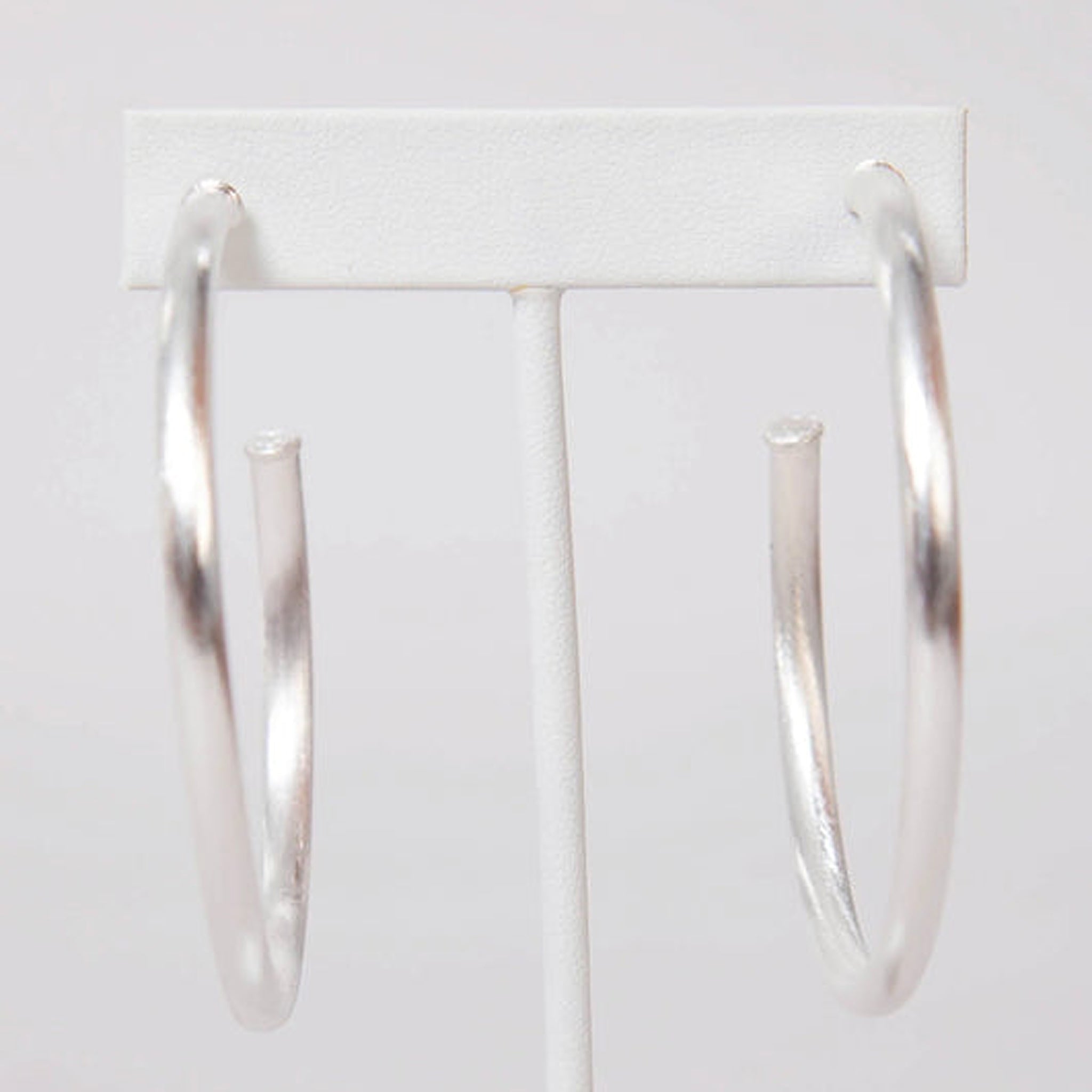 Sheila Fajl Everybody's Favorite Hoop Earrings in Silver Plated