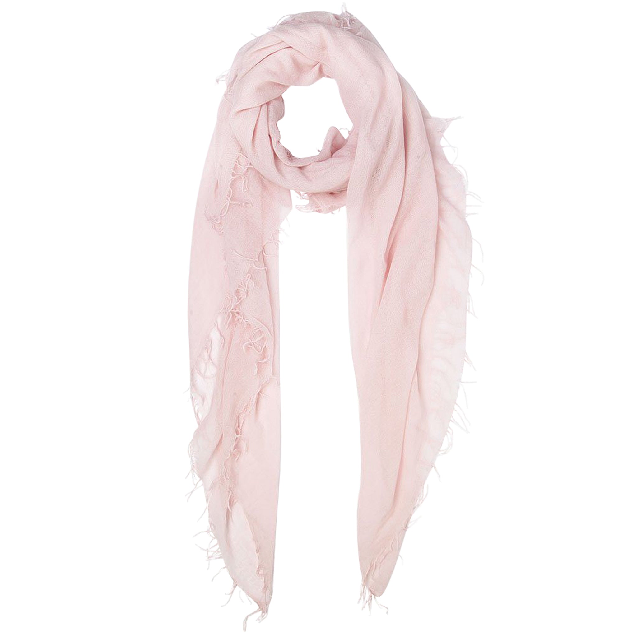 Chan Luu Cashmere and Silk Solid Scarf in Mauve Chalk