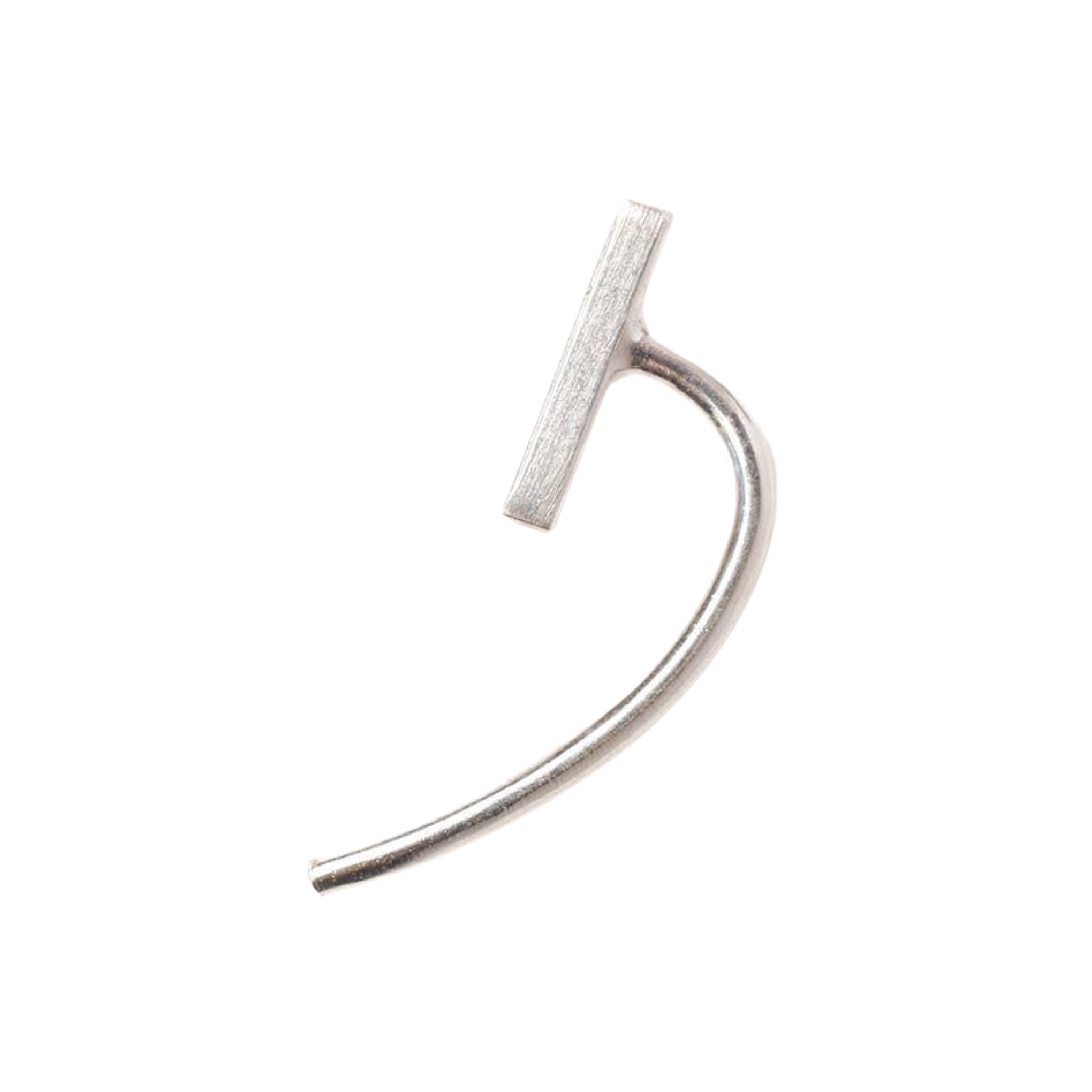 Chan Luu Sterling Silver Bar and Hook Threader Earrings