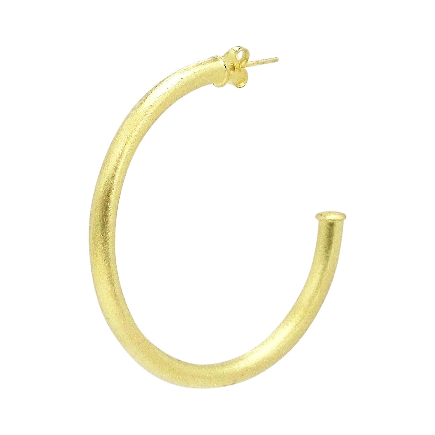 Sheila Fajl Smaller Favorite Tubular Hoop Earrings in Gold