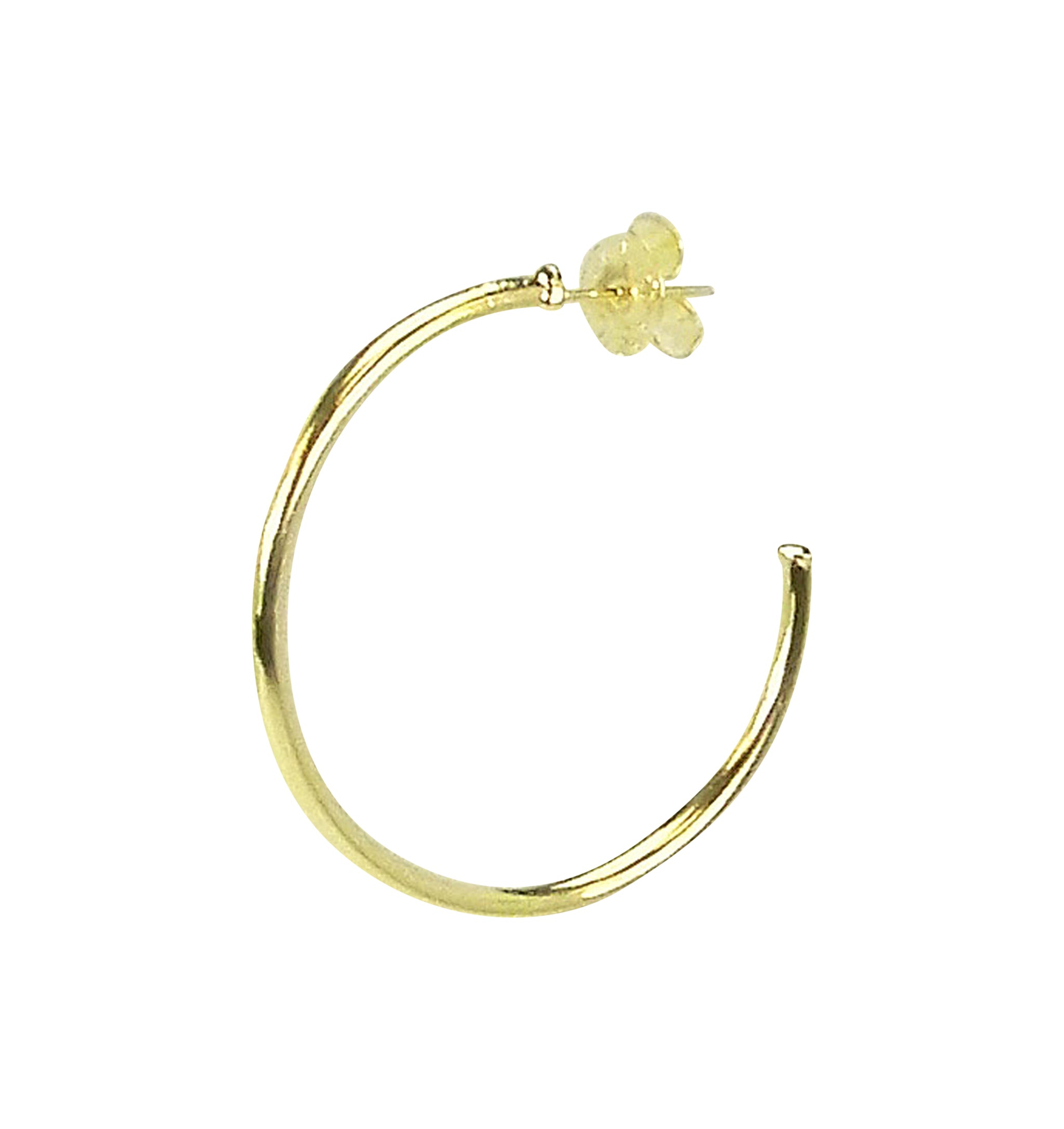 Sheila Fajl Petite Everybody's Favorite Hoop Earrings in 18k Polished Gold Plated