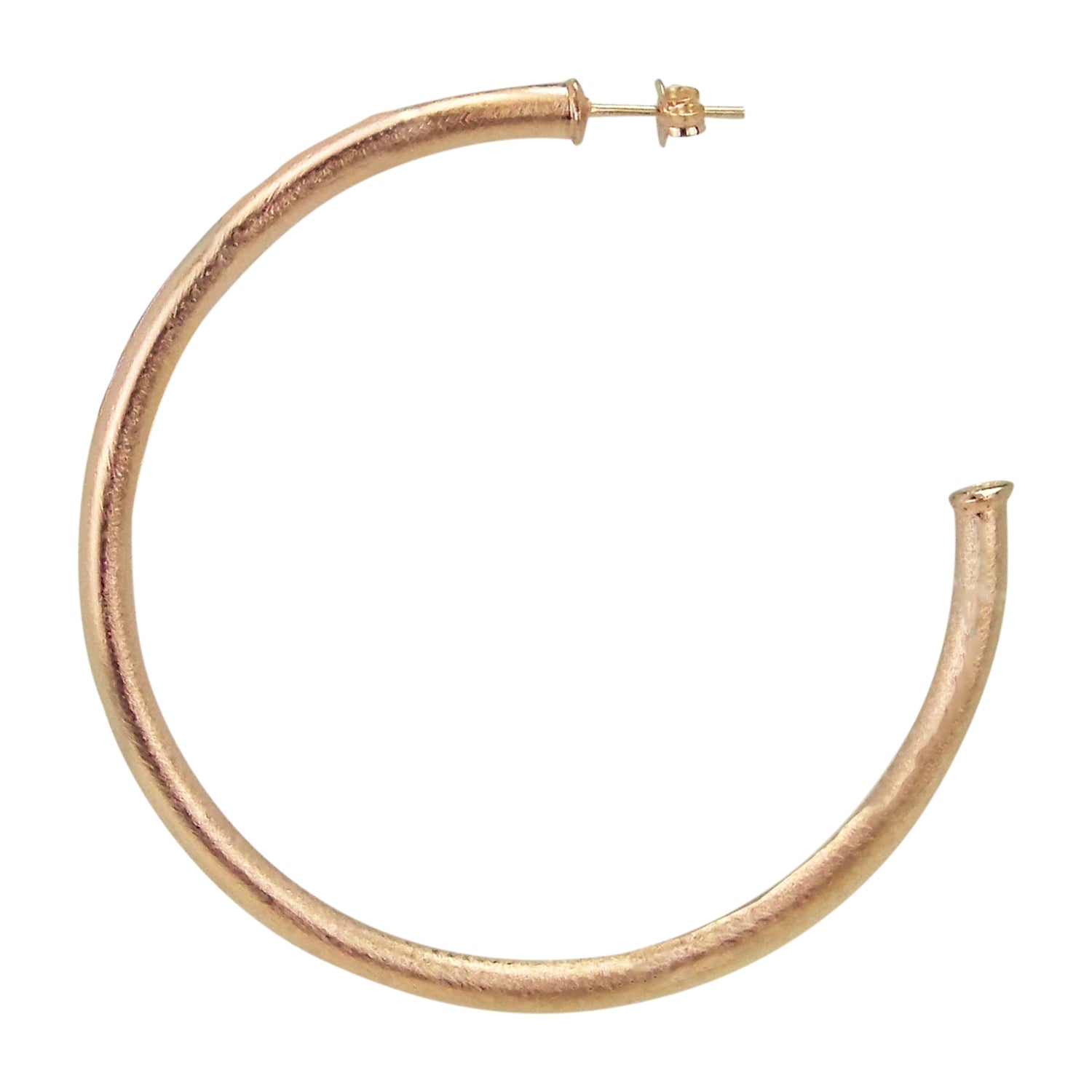 Sheila Fajl 2.25 Inch Everybody's Favorite Hoop Earrings in Rose Gold