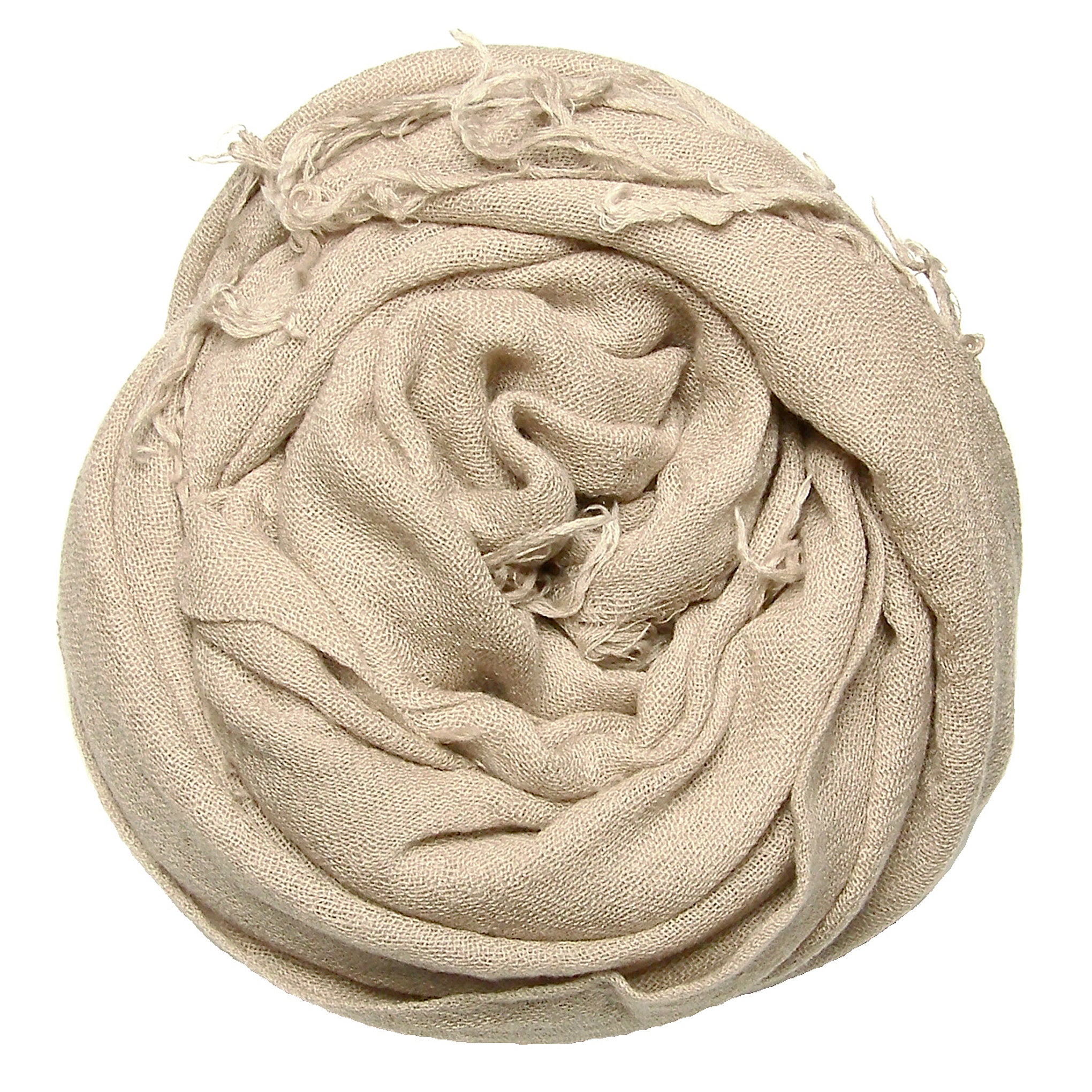 Chan Luu Cashmere and Silk Solid Scarf in Doeskin