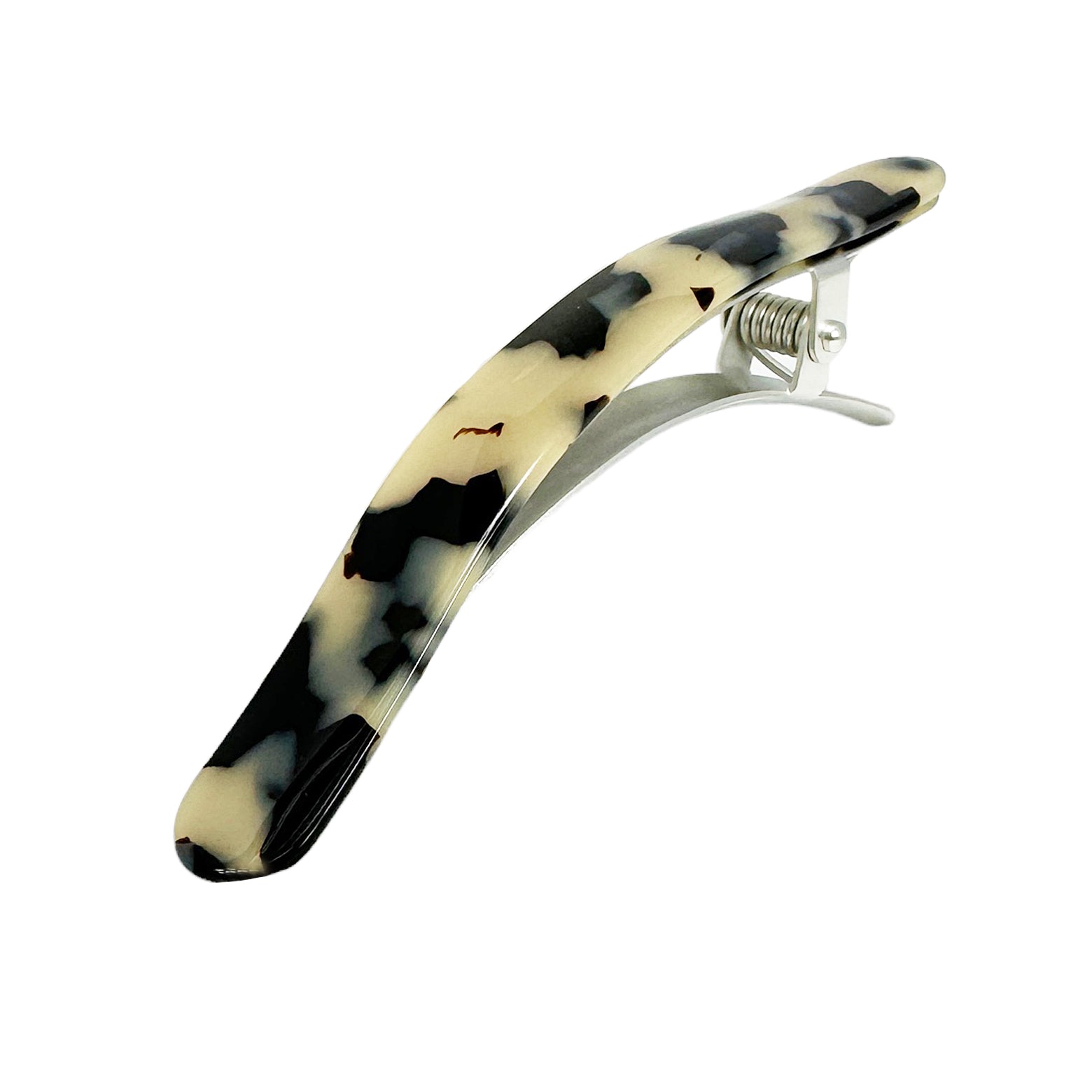 Ficcare Ficcarissimo Hair Clip in Ivory Tokyo Acetate